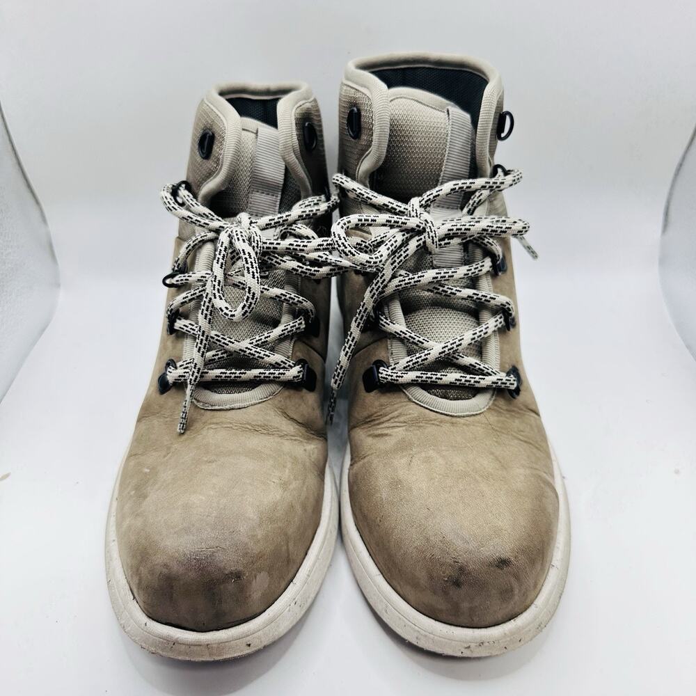 BOGS Cypress Lace ST Work Boots Women's Size 7 M Waterproof Taupe Leather - Picture 4 of 7